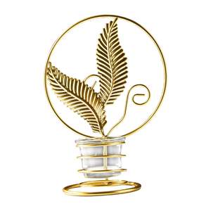 Indian Candle <b>Holder</b> Home Decoration Antique <b>Candlestick</b> <b>Holders</b> Metal Candle <b>Holder</b> Gold wholesale manufacturer supplier - Product Image 1