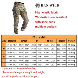 Men's High Waist Work Pants Loose Fit Camo Ripstop Air Soft Hunting Crystal Decoration Durable Pockets Pads <b>Waterproof</b> - Product Image 4