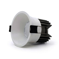 Prix usine couleur changeante intérieur Downlight Down Spot Light 10W plafond COB LED encastré Anti éblouissement projecteur