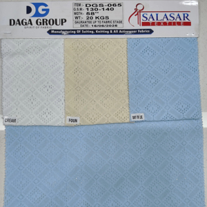 Double Yarn Woven Organic <b>Shirt</b> Fabric with Hexagonal Pattern Brushed Finish Smart Casual or <b>Office</b> Wear Styling Use As Lining - Product Image 1