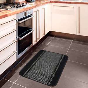 Alfombra negra con bordes lavables Netline Home 116Bl-Polipropileno - Product Image 5