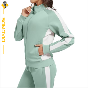 SAMAVIA's <b>women</b> <b>tracksuit</b> Ladies Plus Size Active <b>Tracksuit</b> Hooded Collar Soft and Stretchy for Sports & Leisur - Product Image 5
