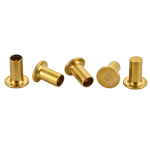 Remache Tubular/Semitubular de Cabeza Redonda Personalizado de Acero Inoxidable, Aluminio y Titanio para Muebles - Product Image 1
