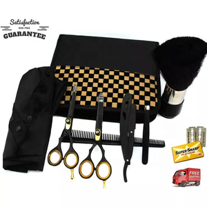 กรรไกรตัดผม440C ระดับมืออาชีพทำจากสแตนเลสอุปกรณ์ความงามสำหรับร้านทำผมตรงจากโรงงาน - Product Image 2