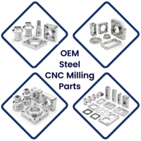 Servicio de Mecanizado CNC OEM de 3 y 5 Ejes, Piezas Mecanizadas a Medida, Piezas de Acero Inoxidable SS316, Servicio de Fresado y Taladrado Vertical CNC