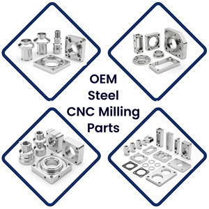เครื่องกัดแนวตั้ง CNC 3แกน5แกน CNC ชิ้นส่วนเครื่องจักรกลแบบกำหนดเอง SS316สแตนเลส CNC CNC - Product Image 3