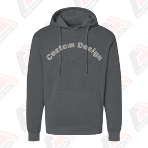 Pull-over à capuche de style vintage pour hommes, logo personnalisé, coton polyester XL de qualité supérieure, imprimé brodé en 3D pour l'hiver - Product Image 1