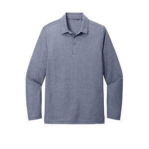 Polos de manga larga para hombre Diseño de colores transpirables Camiseta de golf Polos Casuales - Product Image 1