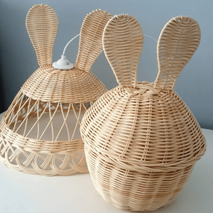 Cestas de almacenamiento tejidas de ratán adorables superventas, decoración del hogar de alta calidad de artesanía de Vietnam - Product Image 4