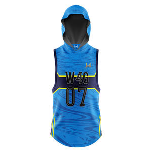 W4G Compression 7on7 maillots de football drapeau personnalisé transfert de chaleur imprimé respirant grande taille uniformes d'équipe 100% Polyester - Product Image 6