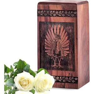 Super Qualify <b>Wooden</b> <b>Urn</b> Handmade Wholesale Cremation <b>Urns</b> Funeral Supplies <b>Wooden</b> <b>Urns</b> <b>for</b> Human <b>Ashes</b> Adult - Product Image 2