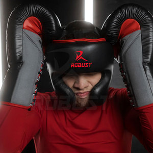 Protège-tête de qualité supérieure pour hommes, fabriqué avec des matériaux de première qualité, pour MMA et boxe. - Product Image 2