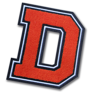 Parches Tejidos Ecológicos Personalizados, Estilo Cosido, Letras del Alfabeto Inglés, Triángulo, Círculo, Colores Amarillo y Azul, Bolsas de Tela de Lona - Product Image 4