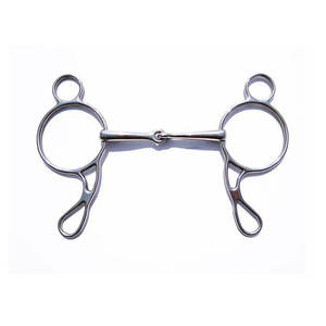 Bocados para Caballos de Acero Inoxidable Duradero con Logotipo Personalizado para una Comunicación Fluida, Herramienta de Entrenamiento de Presión Suave y Rendimiento Tranquilo - Product Image 1