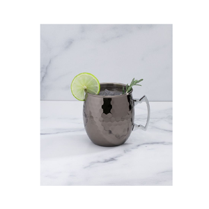 Tazas de mula de Moscú de acero inoxidable personalizadas Chapado puro y asas de acero dorado para uso hecho a mano al mejor precio - Product Image 1