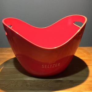 Cubeta de Hielo de Plástico Roja de 5 Litros, Sostenible, Duradera, Ligera y Portátil para Fiestas, Bebidas, Cócteles, Cerveza y Whisky - Product Image 6