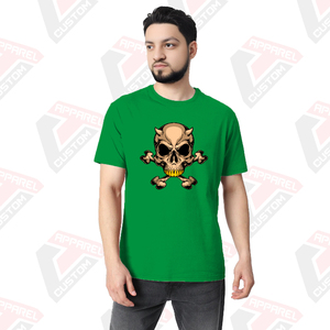 เสื้อยืดผู้ชายเนื้อผ้านุ่มพิเศษ สวมใส่สบาย เหมาะสำหรับฤดูร้อน ผลิตจากวัสดุเป็นมิตรต่อสิ่งแวดล้อม ตกแต่งด้วยผ้าเดนิม ผ้าบาติก ผ้าคอร์ดูรอย ผ้าฝ้าย 100% และแผ่นปะติด - Product Image 4