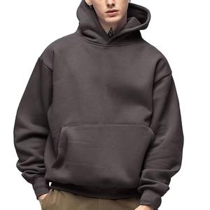 Sweat à capuche décontracté surdimensionné pour l'automne, logo brodé, unisexe, personnalisé, 500 g/m², tissu 100 % coton, sweats à capuche pour hommes - Product Image 5