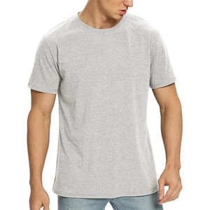 T-shirts pour hommes personnalisés de haute qualité en gros, 100% coton tricoté, multicolores, unisexes, manches courtes, respirants, écologiques - Product Image 1