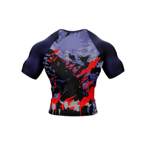 Rashguards Sublimados de Jiu Jitsu, Diseña Tu Propio Rashguard Personalizado de Manga Corta con Logotipo de Surf, MMA, BJJ - Product Image 6