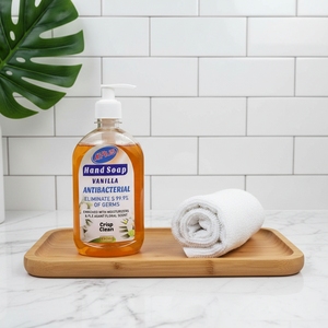 A PLUS Liquid Hand <b>Soap</b>-99.9% Germ-Killing Gentle on Skin with Pleasant <b>Scents</b> of Apple Vanilla & Cherry-Rumphi Enterprises - Product Image 3