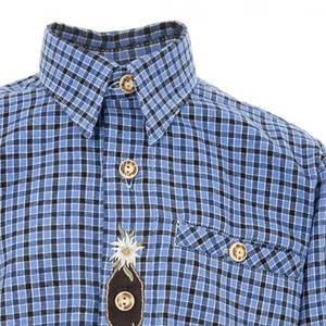 Chemise bavaroise traditionnelle à carreaux pour Lederhosen Oktotberfest Trachten Shirt Grand Power Industries - Product Image 6