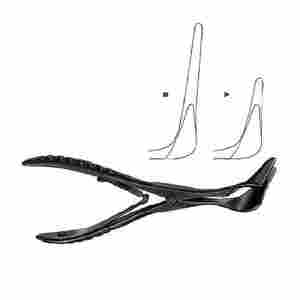 Espéculo Nasal de algodón recubierto de negro, productos de alta calidad, diseño OEM, precio de fábrica, con su logotipo personalizado - Product Image 2