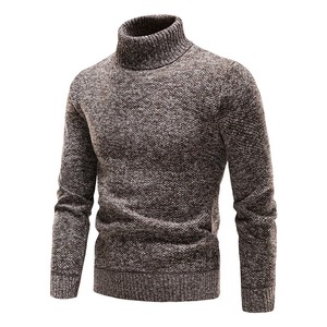Sudadera de diseño de cuello alto personalizada, sudadera ajustada de alta calidad para hombre, nuevas sudaderas transpirables de algodón 100% para hombre - Product Image 1