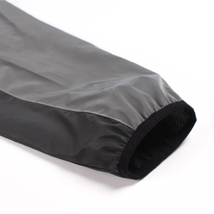 Chaqueta Cortavientos de Lona de Alta Calidad para Hombre, con Cierre de Cremallera de un Cuarto, Cuello Alto, Reflectante de Seguridad - Product Image 6