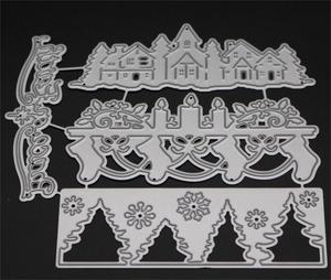 Thiết kế thời trang tùy chỉnh cắt chết sổ lưu niệm thép carbon cắt chết tự làm cắt chết cho thẻ Quà Tặng Làm - Product Image 1