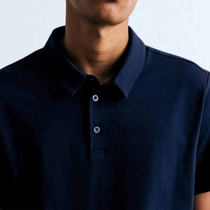 Camiseta Polo Personalizada con Logotipo Bordado a la Moda, Camiseta Polo de Algodón Lisa para Hombre, Polo de Golf con Servicio OEM, Camisetas Polo para Hombre - Product Image 6