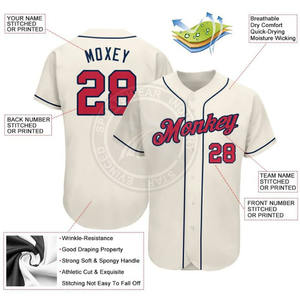 Logotipo personalizado uniforme de béisbol de moda desgaste de la sublimación al por mayor camisetas de béisbol secas de diseño para la venta hecho en Pakistán - Product Image 3