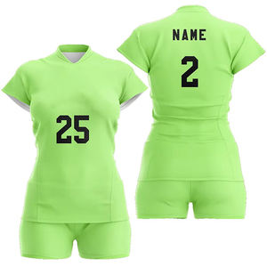Ensemble de vêtements de volley-ball pour femmes, haut de sport et short de match pour les sports collectifs - Product Image 1