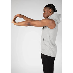 Chaleco deportivo transpirable con estampado personalizado para hombre, camiseta sin mangas con tirantes para gimnasio, culturismo, jogging de invierno, sudaderas sin mangas para invierno - Product Image 5