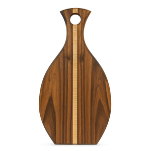 Planche à découper en bois d'acacia de qualité supérieure, avec longue poignée, en bois massif, pour viande, pizza, pain, bambou, durable, vente en gros - Product Image 2