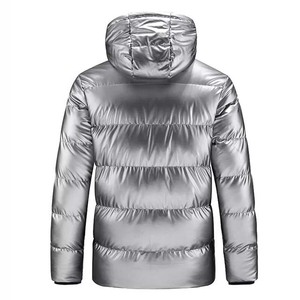 Best Selling <b>Men's</b> Winter Puffer <b>Jacket</b> High Quality <b>Canvas</b> Bubble Design with Zipper Closure New Arrival Price - Product Image 2