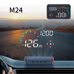 HUD M24 2025 para <span class=keywords><strong>Auto</strong></span>, Pantalla Digital con Proyección de Velocidad GPS en el Parabrisas, Velocímetro Universal para <span class=keywords><strong>Auto</strong></span> - Product Image 1