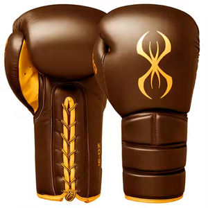 ถุงมือชกมวยหนังวัวแท้14ออนซ์สำหรับผู้ใหญ่ MMA Fight ขนาด8ออนซ์ออกแบบได้ตามต้องการ - Product Image 3