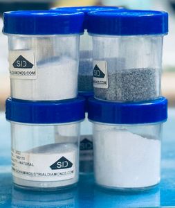 Poudre de diamant naturel de marque SOHAM de qualité supérieure 80-400 maille ISO9001 certifiée polissage industriel rodage meulage fin abrasif - Product Image 3