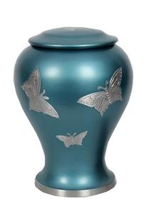 Urna de Cremación de Metal, Artículos Funerarios Clásicos, Urna de Alta Calidad para Cenizas Humanas, Urna Decorativa Americana para Cenizas Humanas - Product Image 4