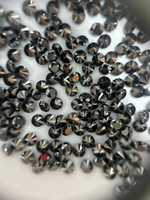 Diamants noirs de laboratoire, taille brillant ronde, fantaisie, foncés, toutes tailles, pour la fabrication de bijoux, bracelets, colliers, boucles d'oreilles