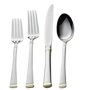 Table décorative artisanale poignée couverts restaurants maison cuisine couverts en acier inoxydable ensembles avec poignée en métal - Product Image 6