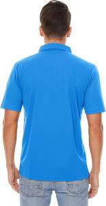 Polos de golf de secado rápido para hombres Logotipo de bordado personalizado Fábrica de camisetas de polo de poliéster - Product Image 6