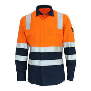 Hi Vis <b>Winter</b> <b>Workwear</b> Clothing FR Vest Multi-Function Polyester Jackets FR Hi Vis Multi-Colored Mesh FR - Product Image 2