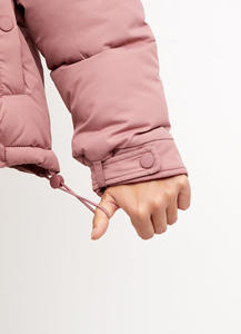 Chaqueta de Invierno para Mujer, Abrigo Cálido con Capucha, Chaqueta de Forro Polar, Chaqueta Acolchada Transpirable con Cordón - Product Image 5