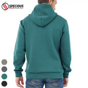 Sweat-shirts d'hiver pour hommes en coton 100% imperméable et écologique, marque privée OEM |   Impression et broderie de logo personnalisés - Product Image 4