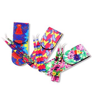 Herramientas para Extensión de Pestañas, Proveedor de Productos de Belleza de Marca Privada OEM, Juego de Pinzas para Pestañas de Alta Precisión, Empaque de Bolsa de Cuero de Lujo - Product Image 5