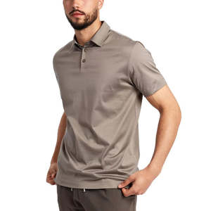 High Quality Customized Men's for Polo <b>T</b>-<b>Shirt</b> Plain with Pattern OEM Cotton Mens <b>Shirt</b> - Product Image 2