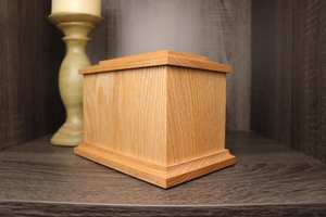 Wood Pet <b>Urn</b> for Ashes <b>Dog</b> Cat Box Personalized Cremation Casket Engraved Bespoke Small Medium Large - Product Image 3