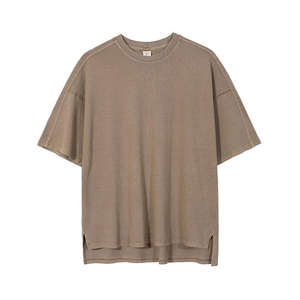 Camisetas formales en blanco para hombre, venta al por mayor personalizada, impresión digital, logotipo frontal, alta calidad, talla grande, ajuste regular, secado rápido, antiarrugas - Product Image 2